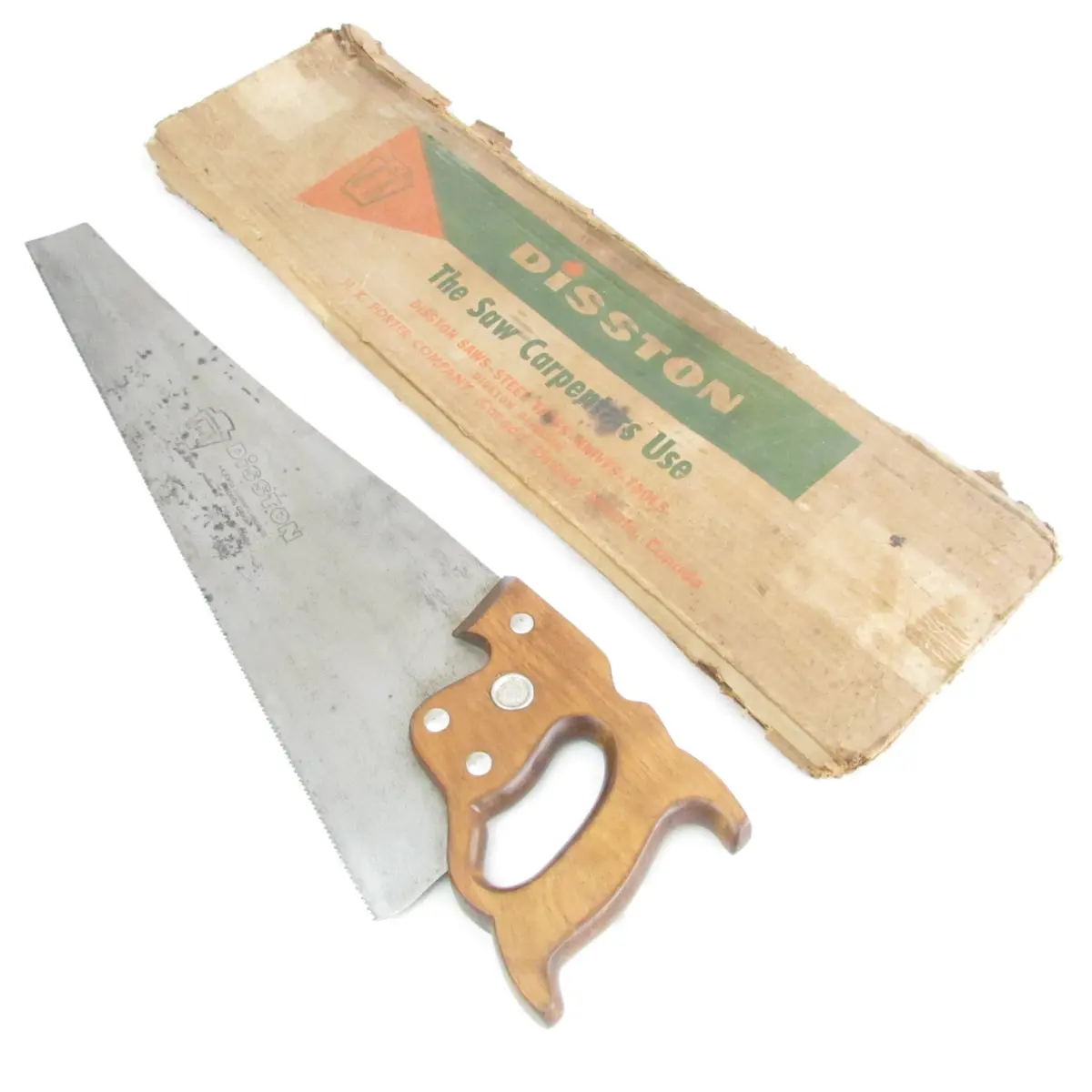 Sold - Disston D8 Panel Saw – 10Tpi (Beech) 1