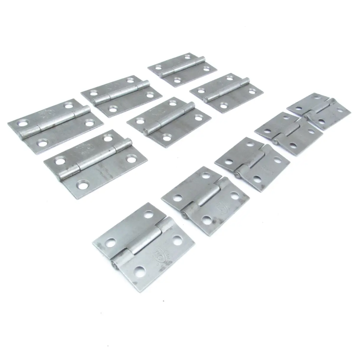 11X Thin Steel Hinges (Tc, Made In England) 1