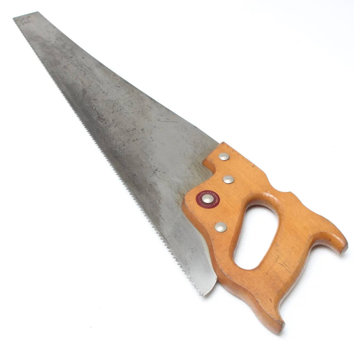 Sold - Tyzack Saw No. Tt46 - 24" - 7Tpi (Beech) 1