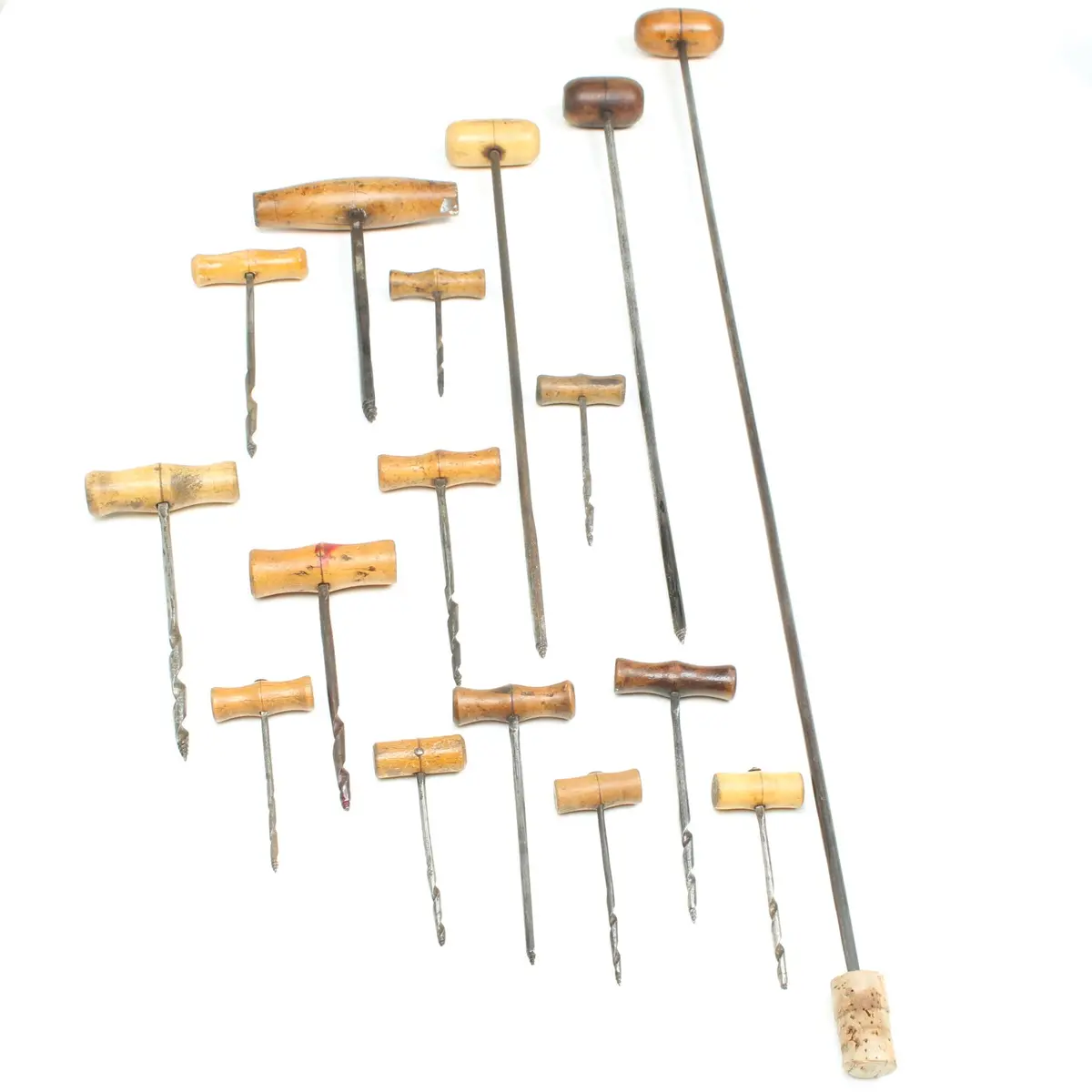Collection Of Various Old Gimlets (Display) 1
