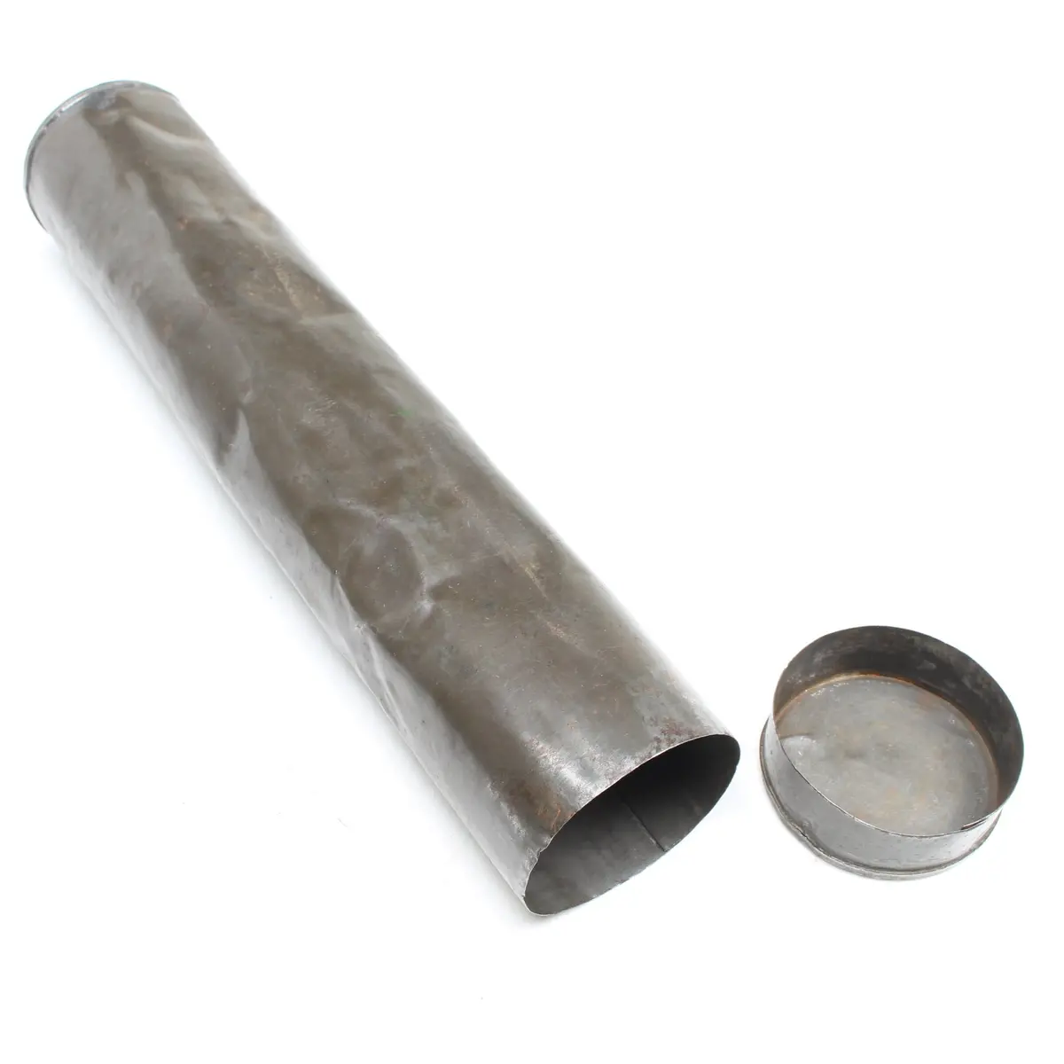 Old Cylindrical Tool / Plans / Map Storage Tin 1