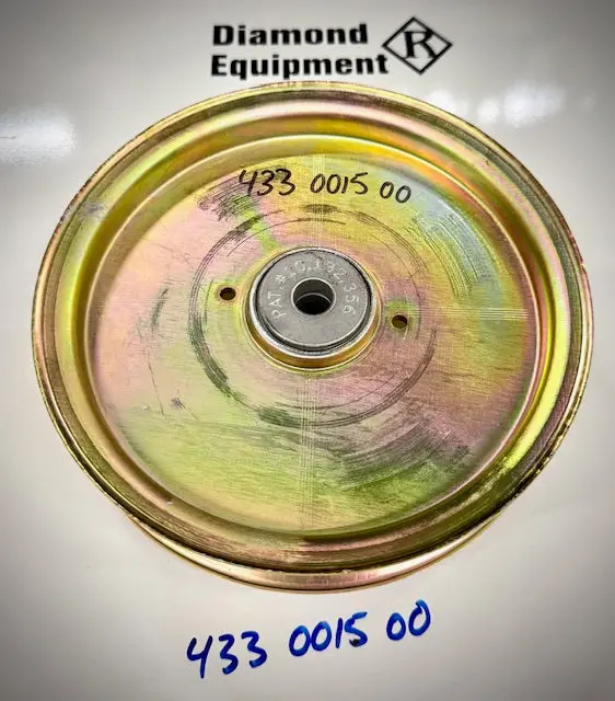 Spartan Idler Pulley, 6 3/4In, 15/16In Spacer Assembly, 433-0015-00 1