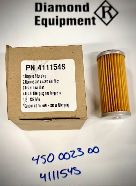 Spartan Hte Htj Filter, 411154S, 450-0023-00 1