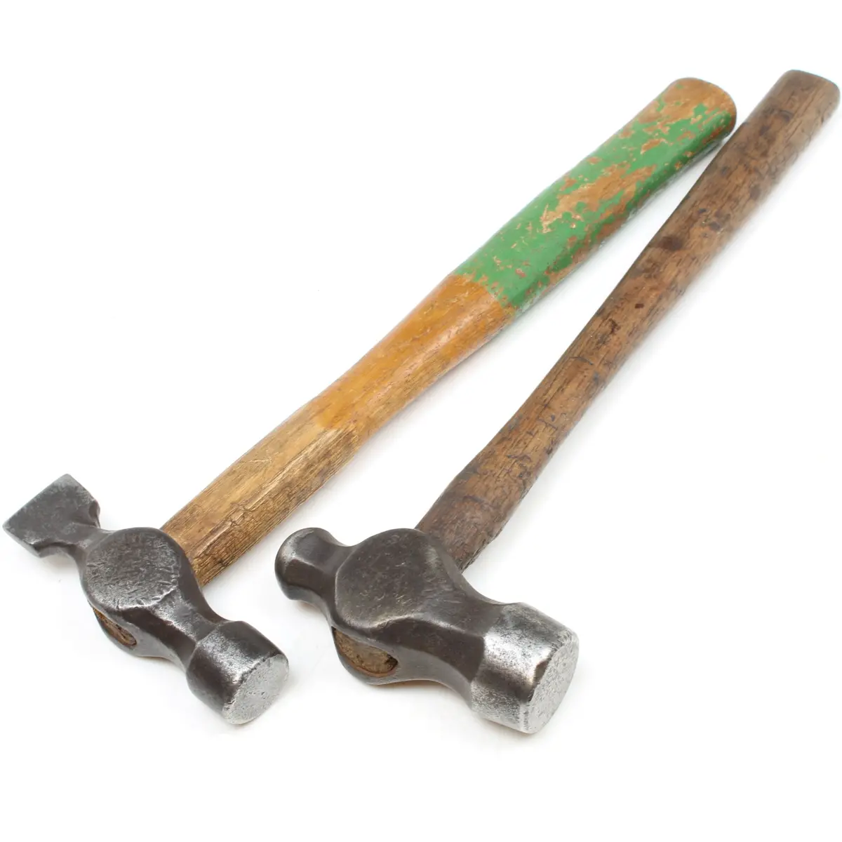 Old Ball-Pein Hammer & Side Cross-Pein Hammer (Ash, Hickory) 1