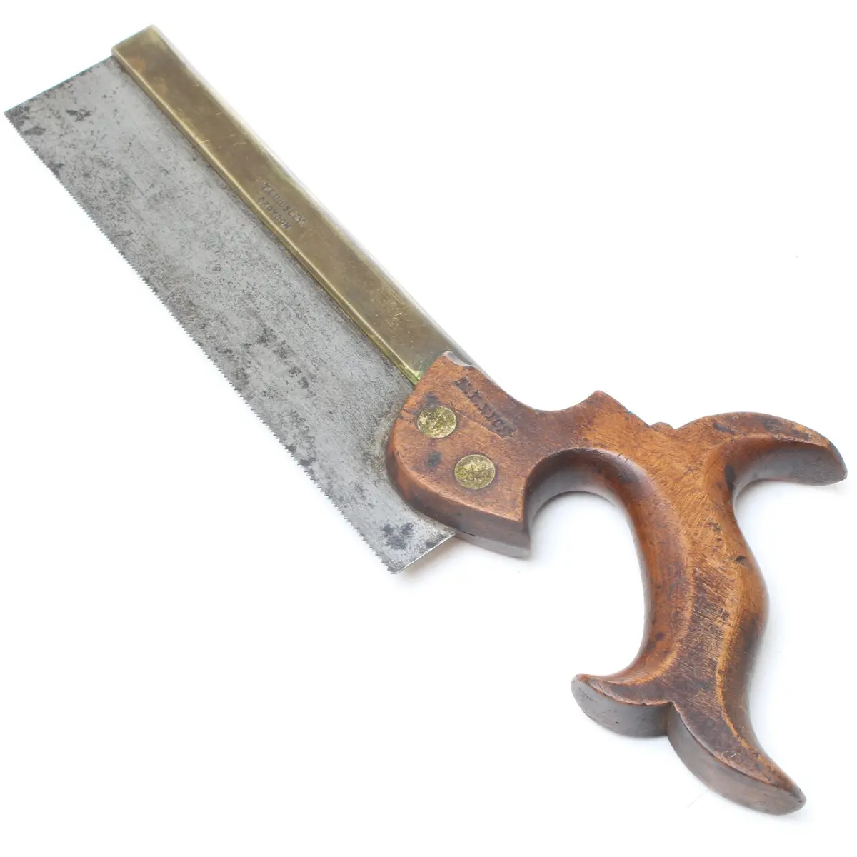 Sold - Lindsley (Croyden) Dovetail Saw - 12" - 18Tpi (Beech) 1