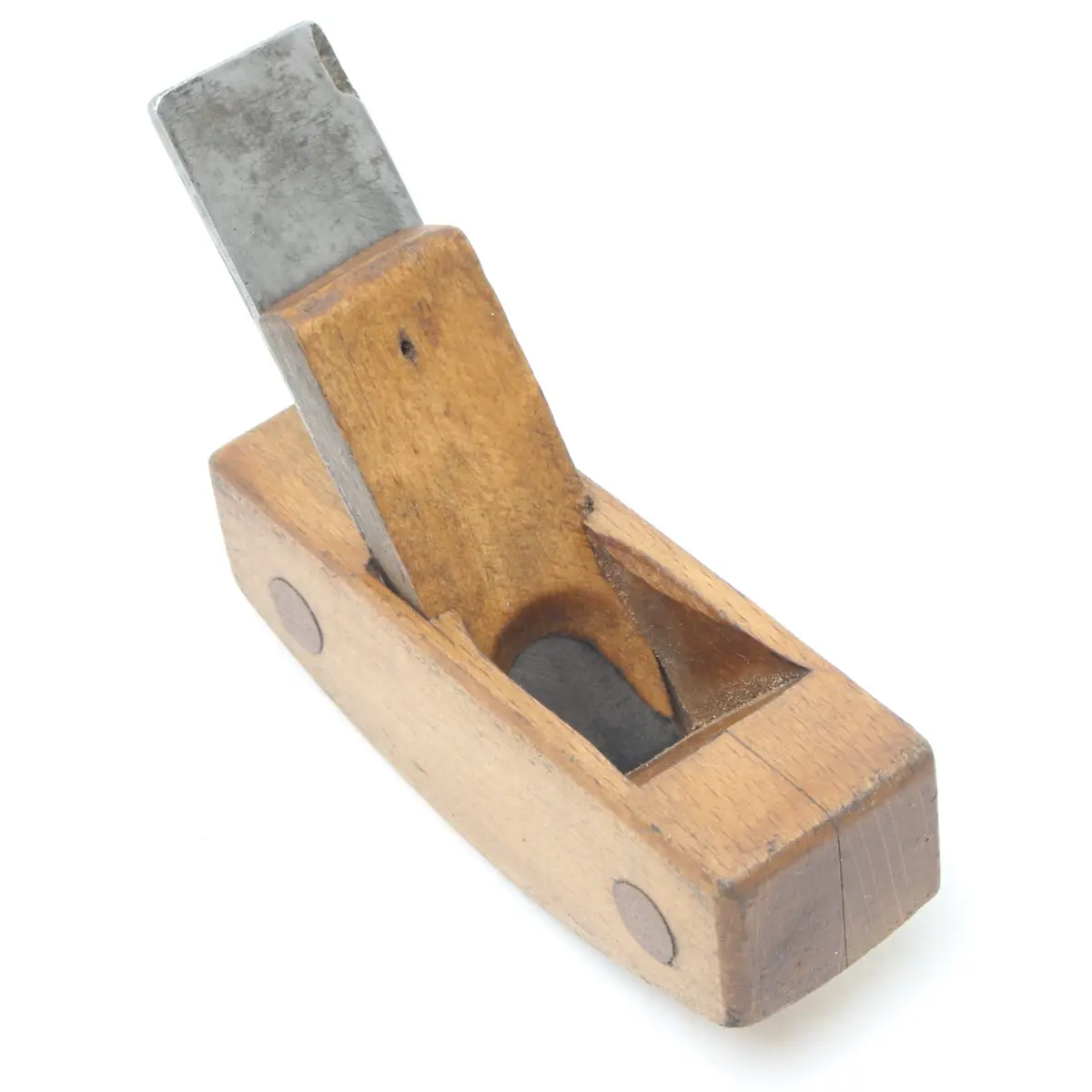 Sold - Miniature Wooden Compass Plane (Beech) 1