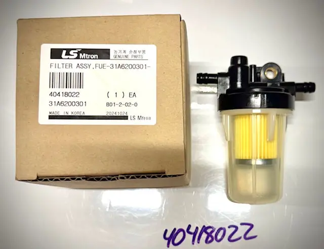 Ls Tractor Fuel Filter Assembly, 40418022 1