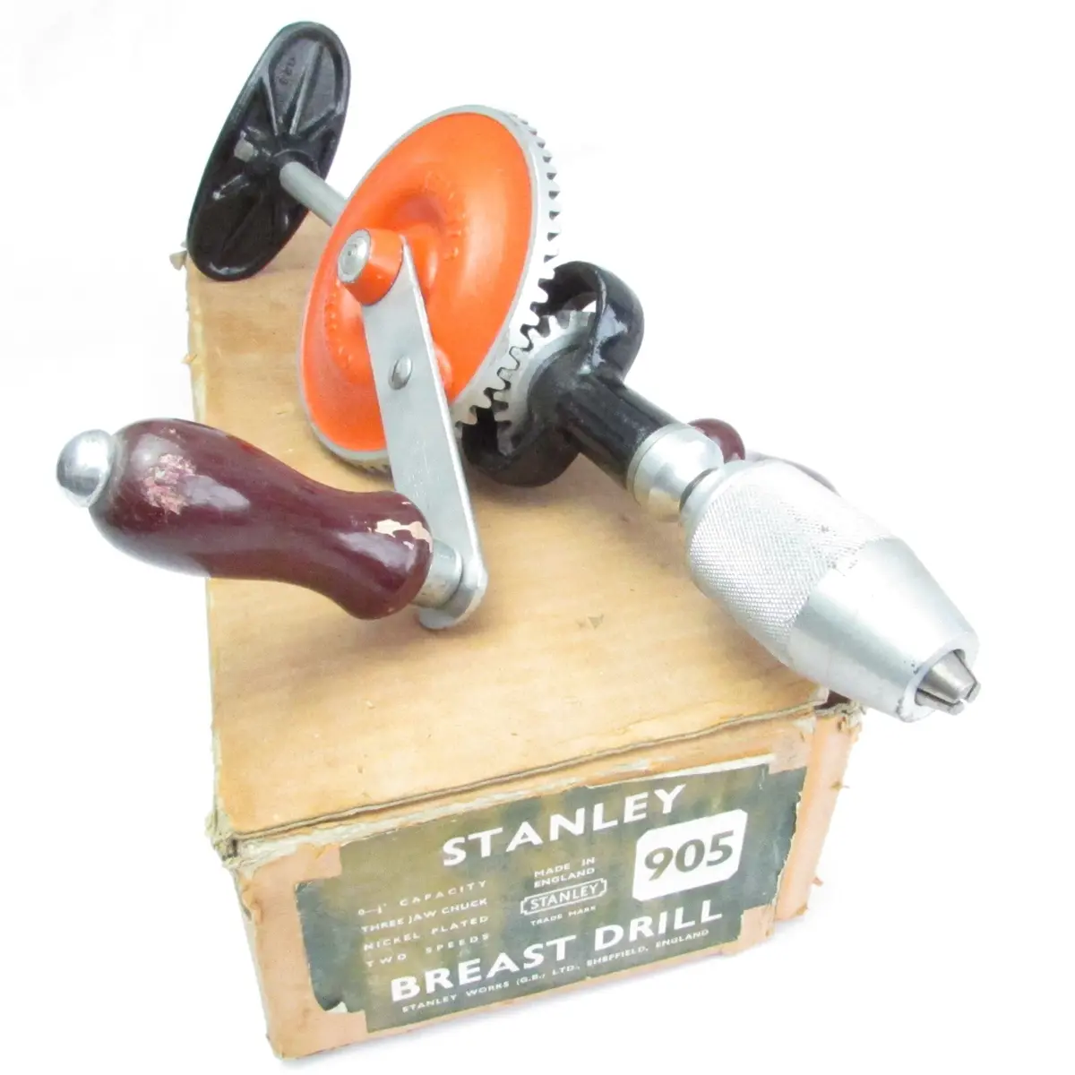 Sold - Stanley Breast Drill No. 905 1