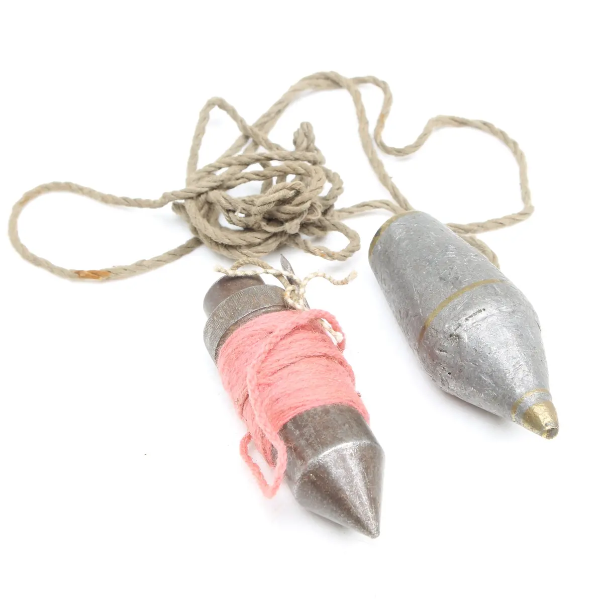 2X Old Plumb Bobs 1