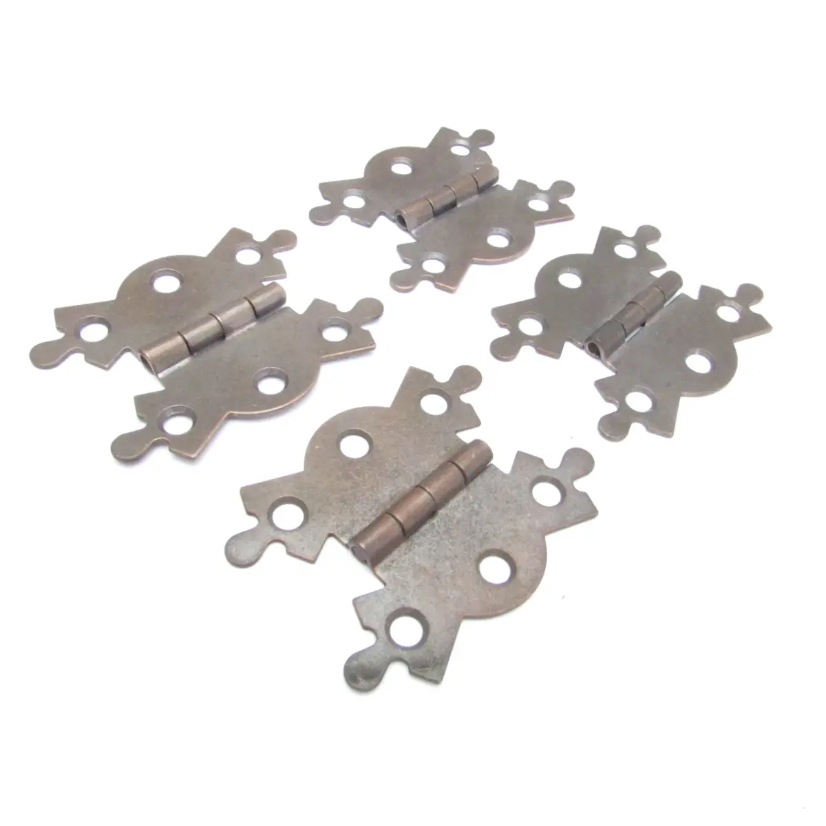 4X Old Shaped Hinges 1
