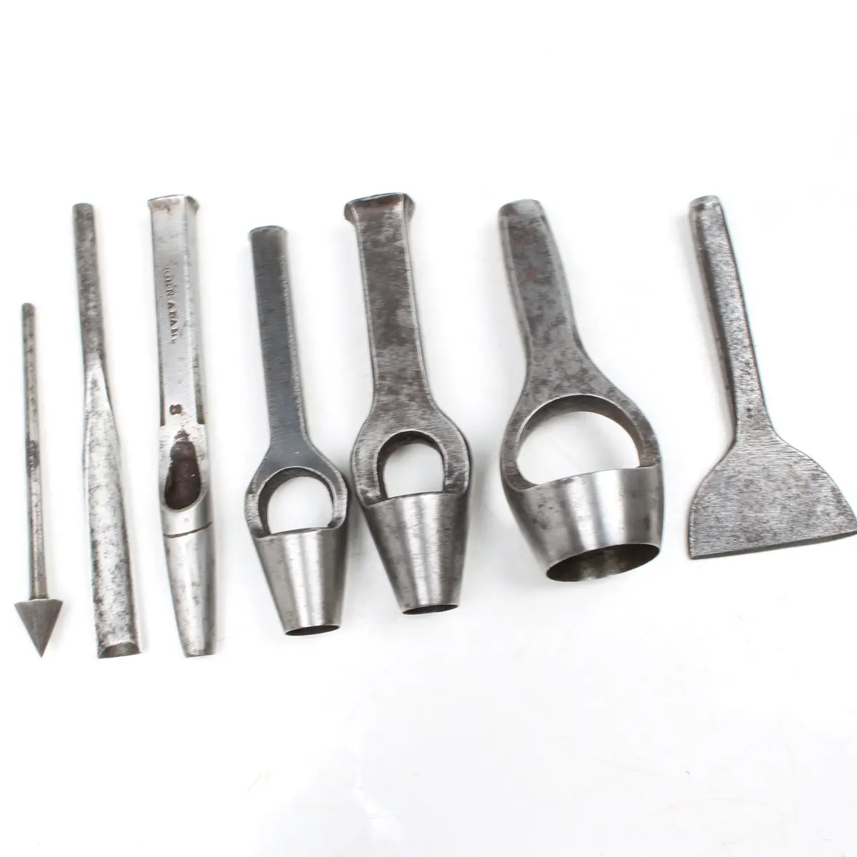 7X Leather-Workers Tools / Wad Punches 1