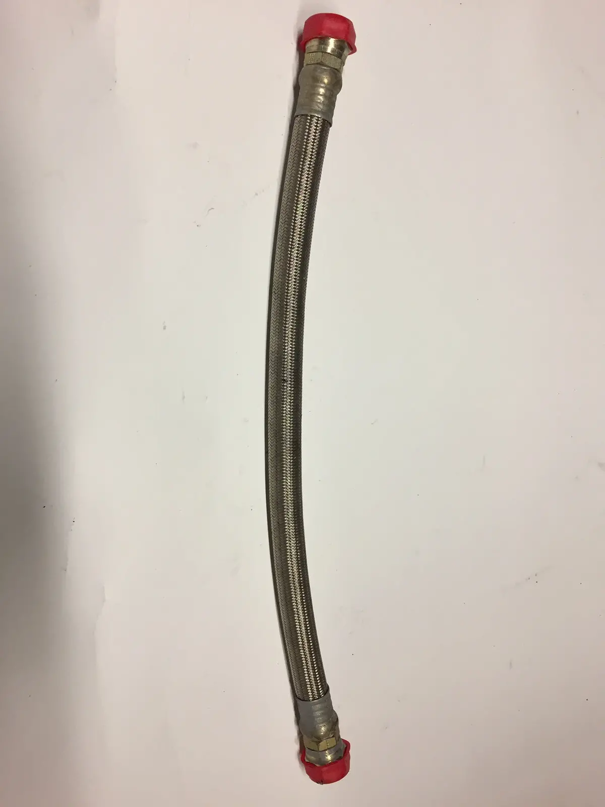 1 1/4" X 25", Straight Ends Steel Braided Hoses With Fittings 1