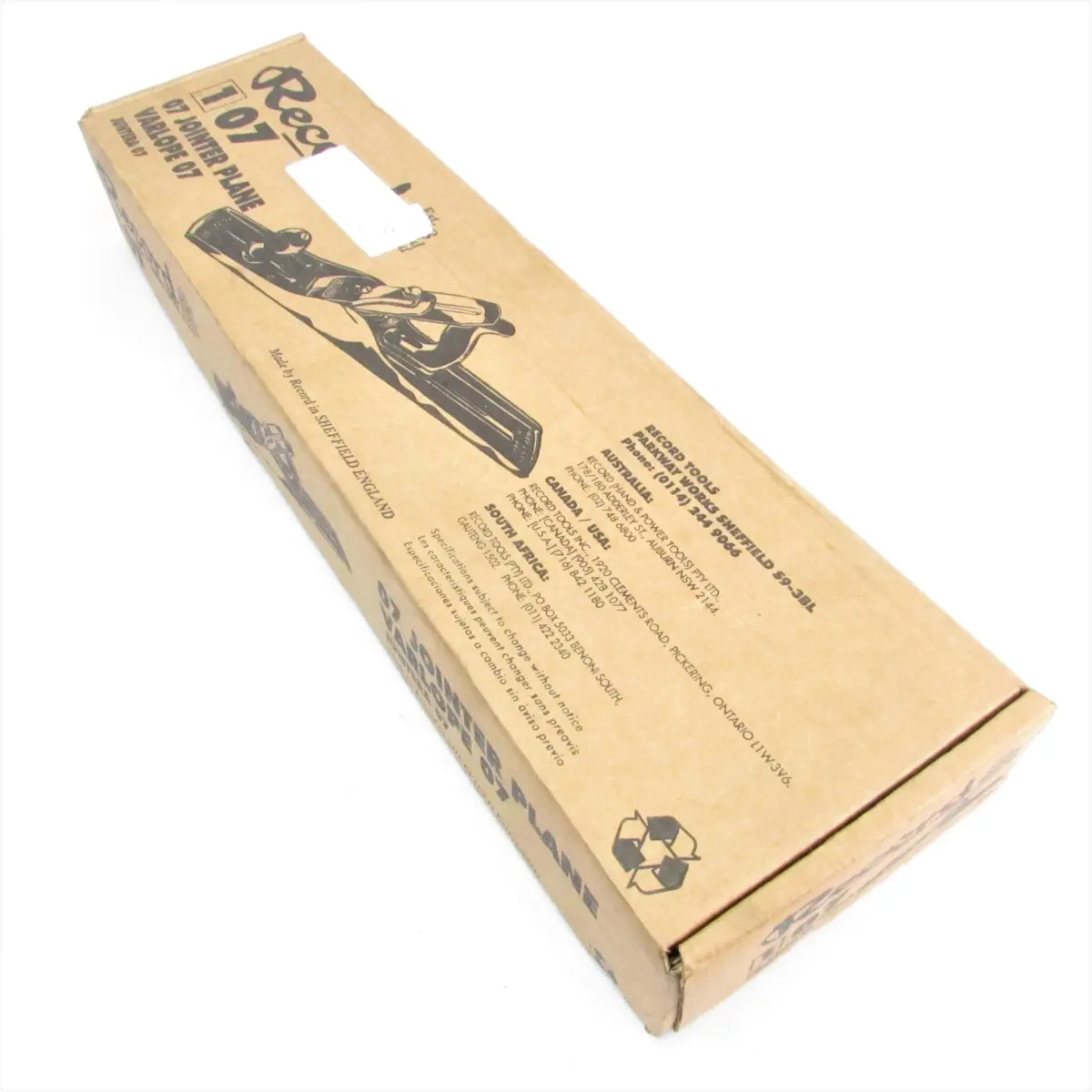 Sold - Record Jointer Plane - No. 07 1