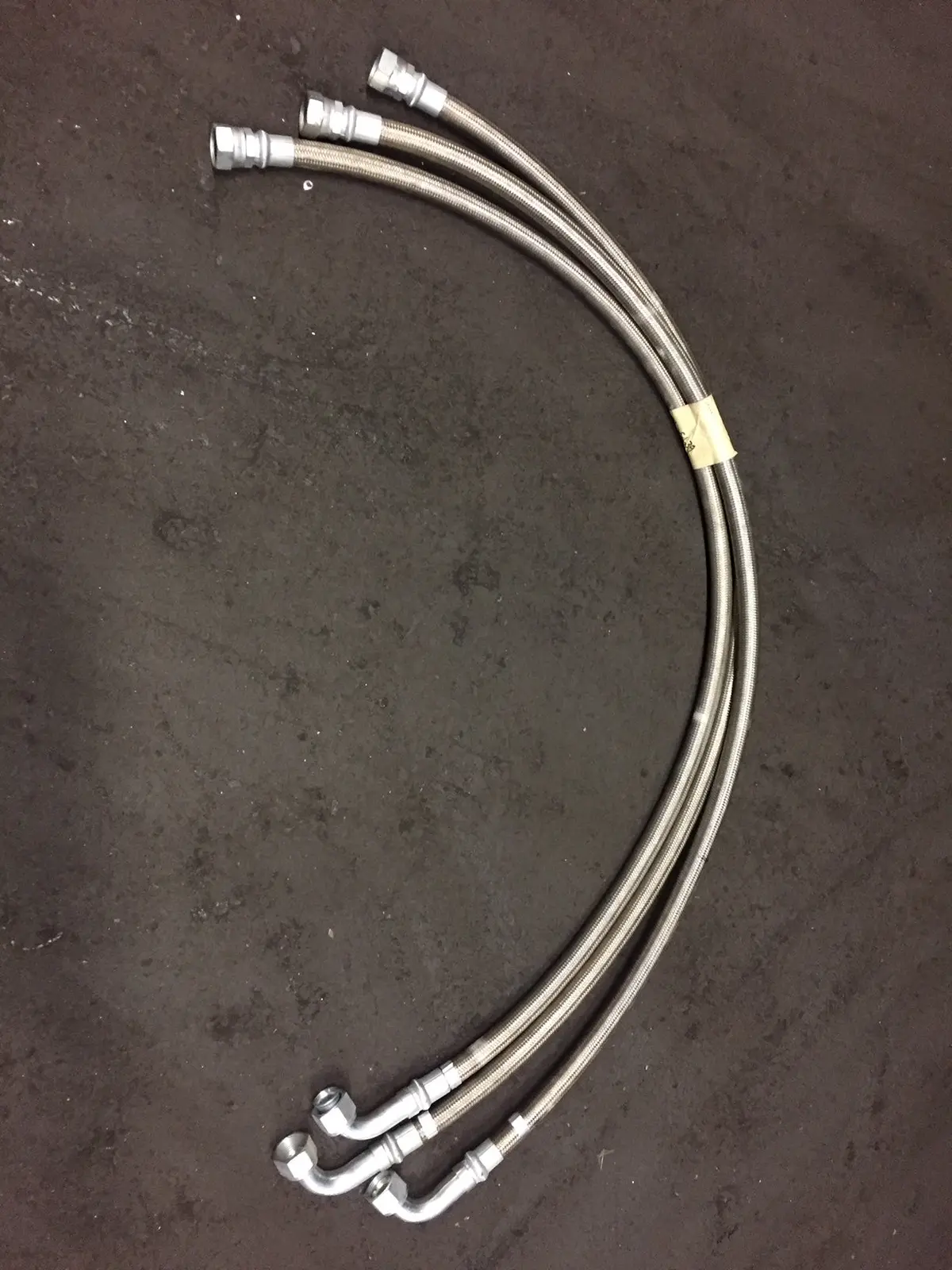 86-8639 Steel Braided Hoses With Fittings 1