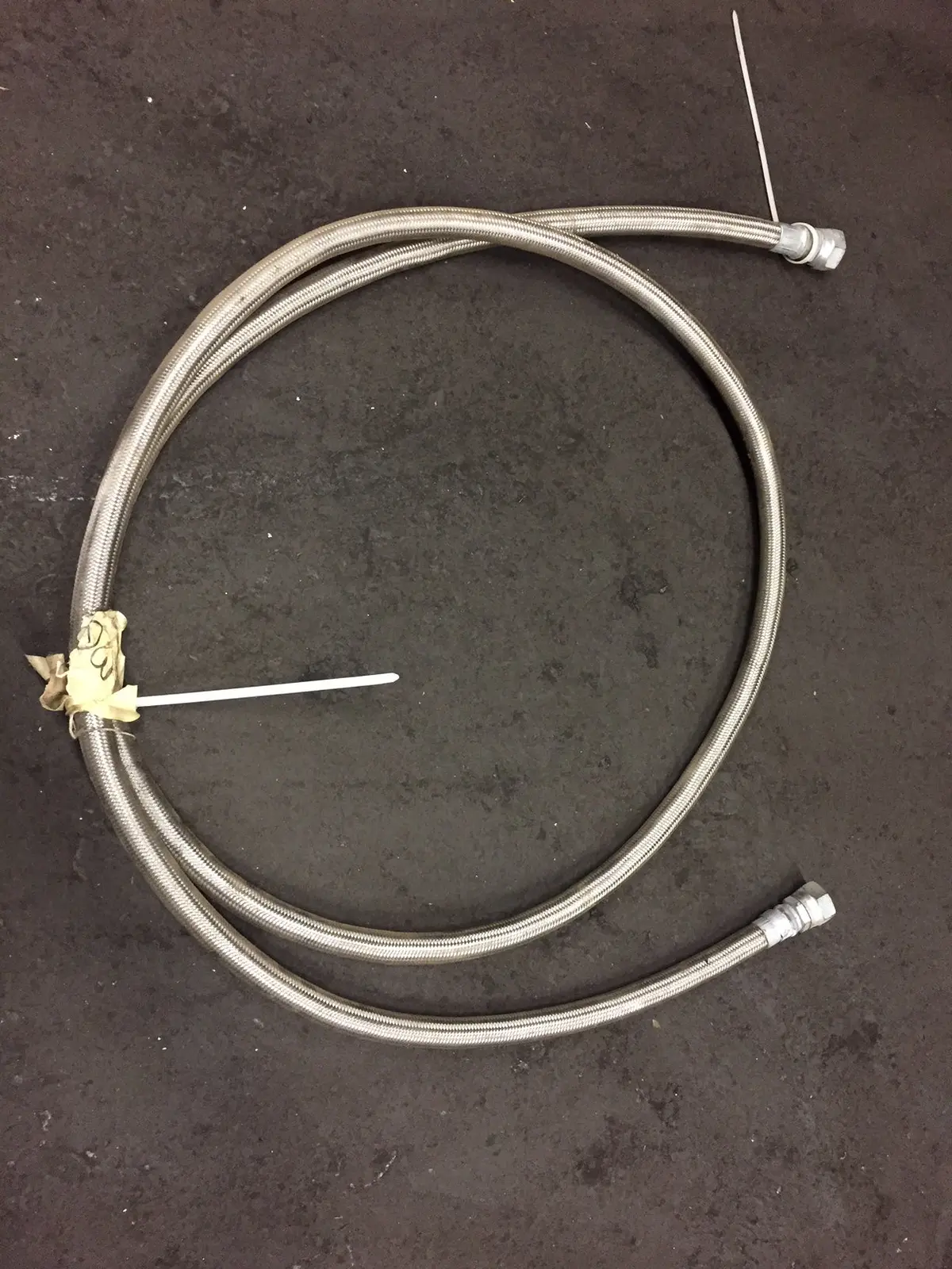 91-8713 Steel Braided Hoses With Fittings 1