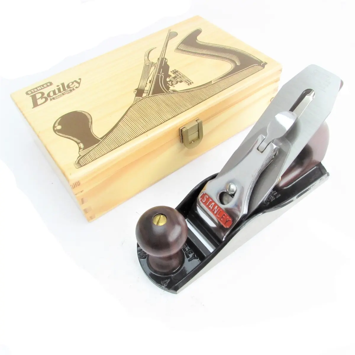 Sold - Stanley Smoothing Plane - No. 4 - England, Wales, Scotland Only 1