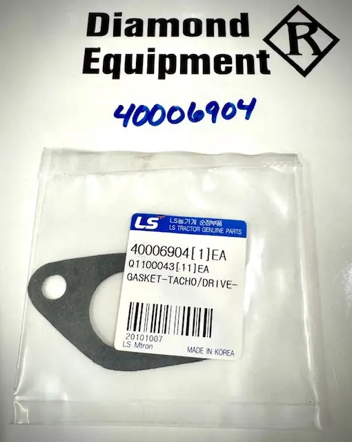 Ls Tractor Gasket Tachometer/Drive, 40006904 1