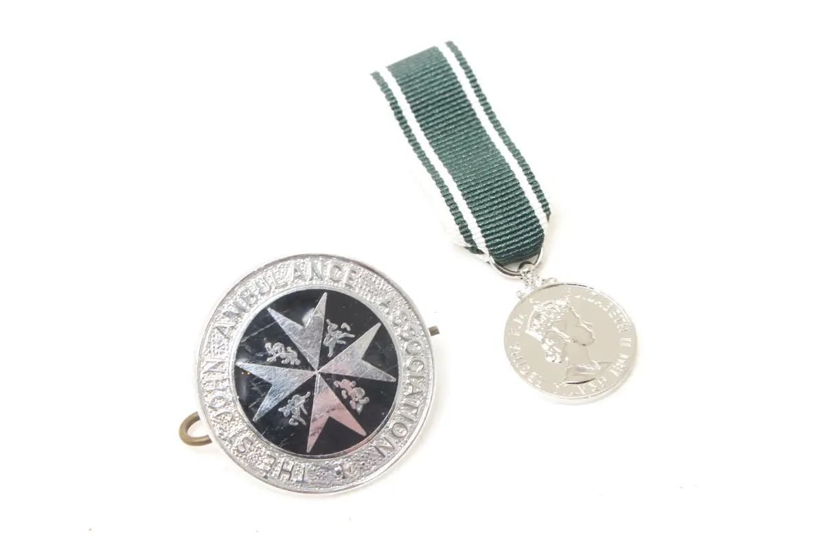 Ambulance And Exemplary Service Badge / Medal 1
