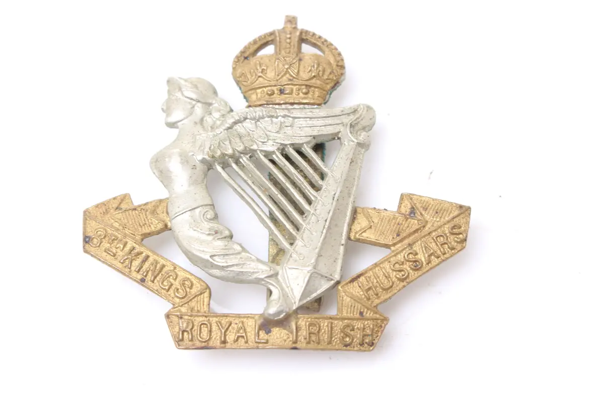 Sold - 8Th Kings Royal Irish Hussars Cap Badge 1