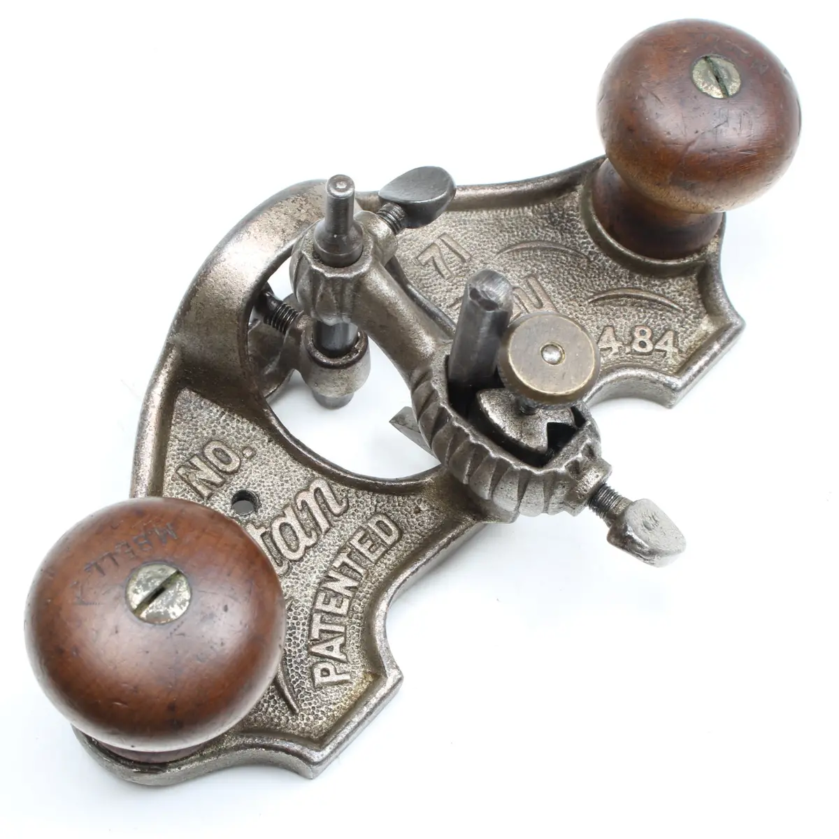 Early Stanley No. 71 Hand Router Plane (Maple) 1