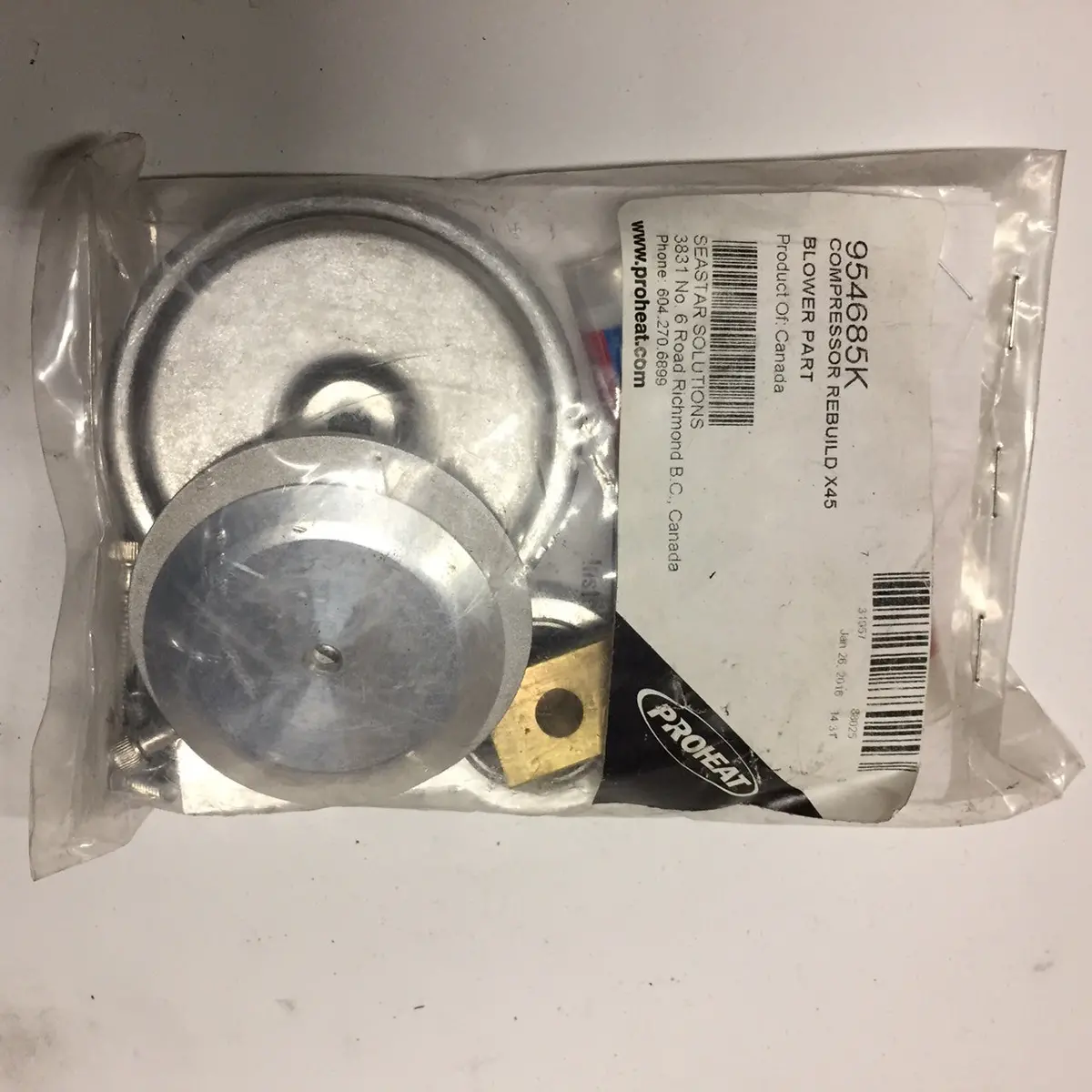 954685K Blower Part (Rebuild Kit) 1