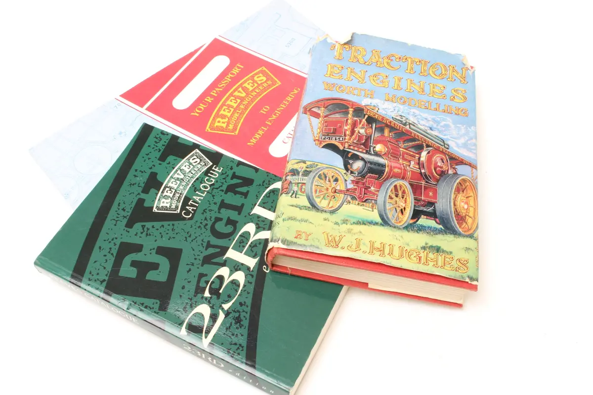 3X Old Traction Engine Modelling Books 1