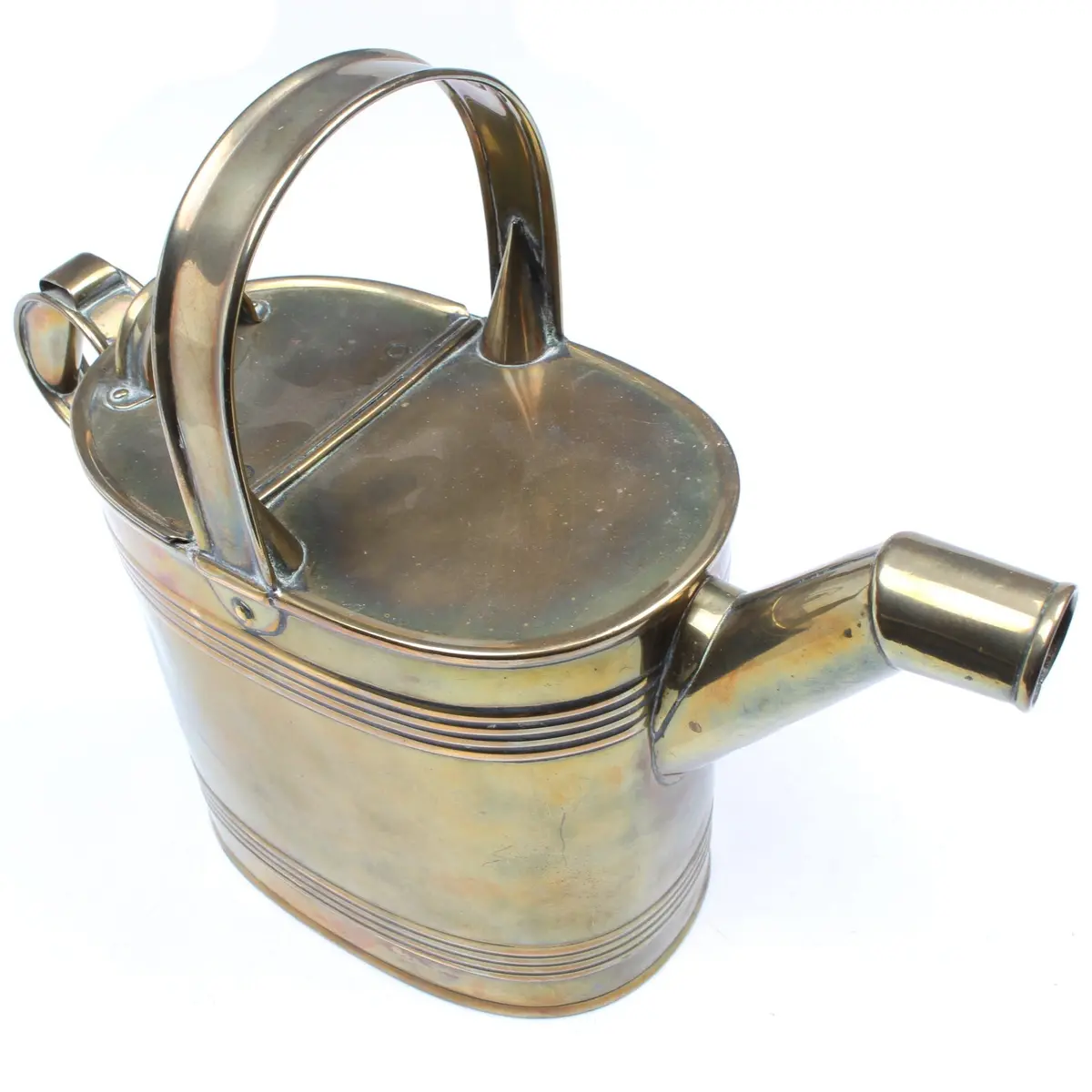 Sold - Old Brass Watering Can 1