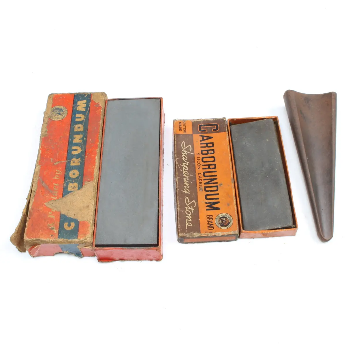3X Oil Sharpening Stones / Slipstone / Cone Stone 1