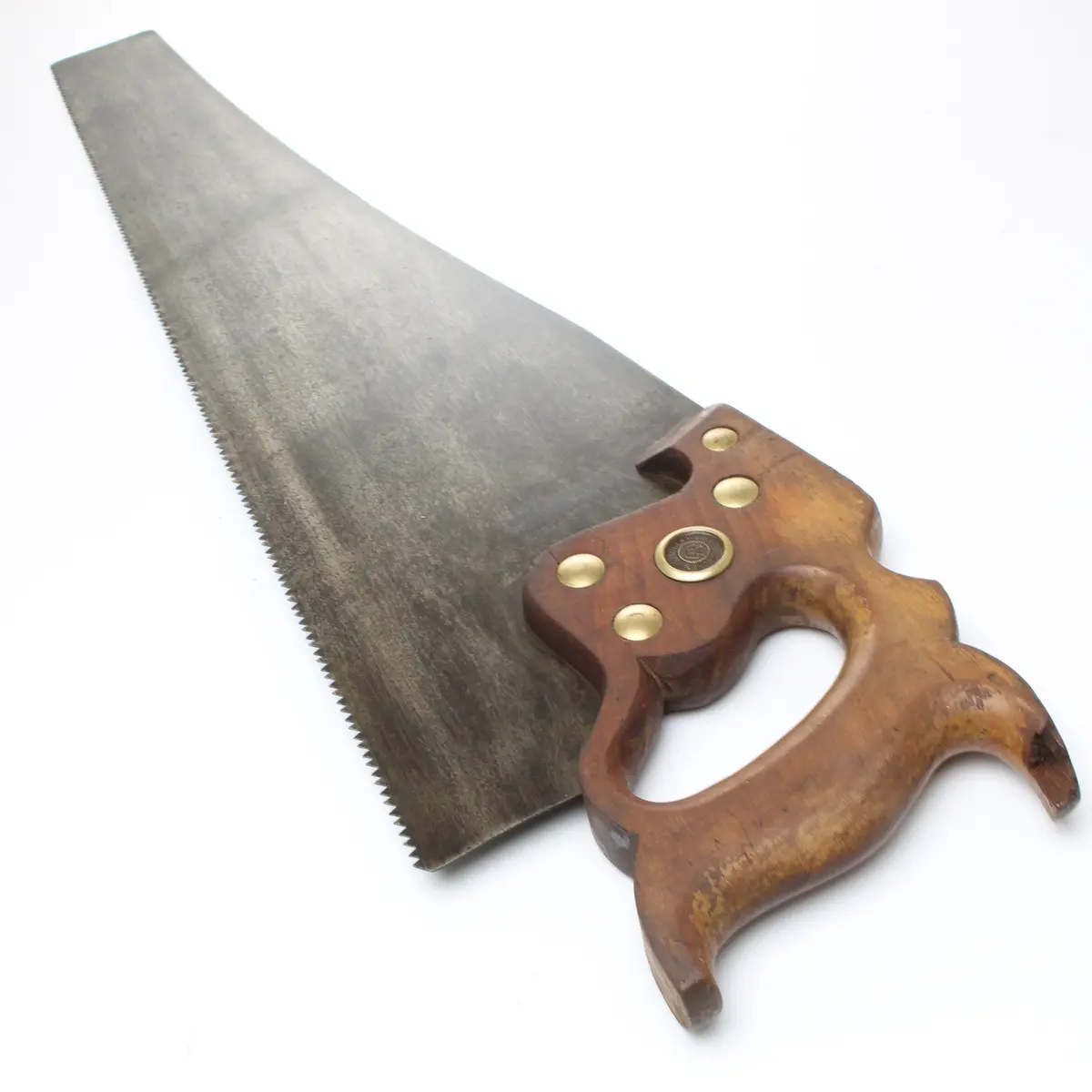 Sold - Disston Philadelphia D8 Saw – 26”- 7Tpi (Apple) 1