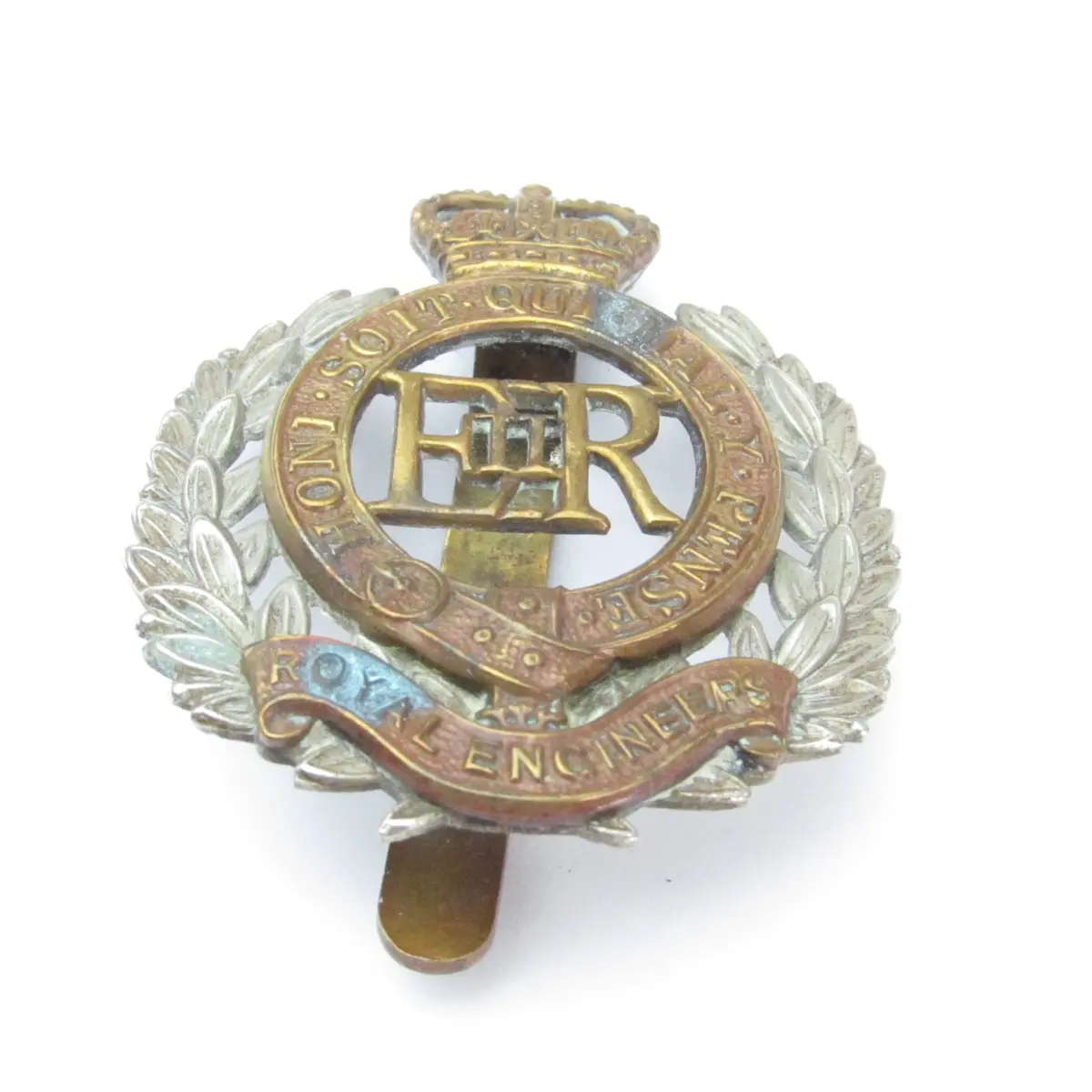 Sold - Erii Royal Engineers Cap Badge 1