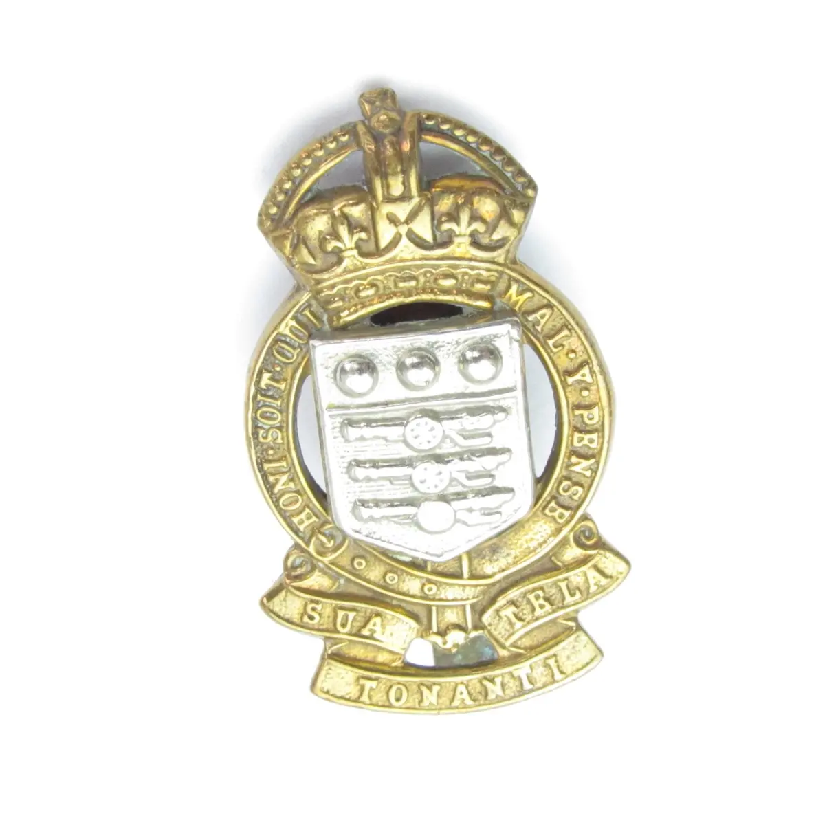 Royal Ordnance Corps Sua Tela Tonanti Military Cap Badge 1