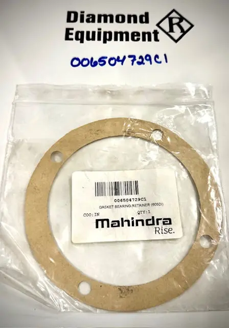 Mahindra Transmission Counter Shaft Bearing Retainer Gasket, 006504729C1 1