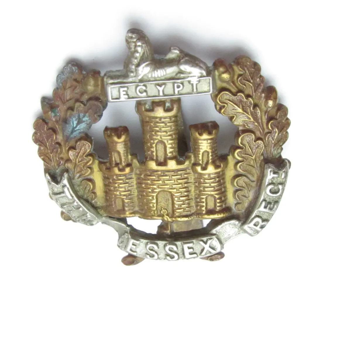 Sold - Egypt, The Essex Regt Cap Badge 1