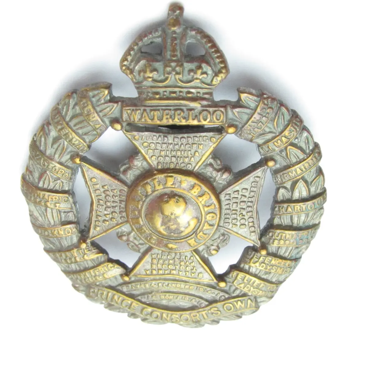 Sold - Waterloo, Prince Consort's Own Cap Badge 1