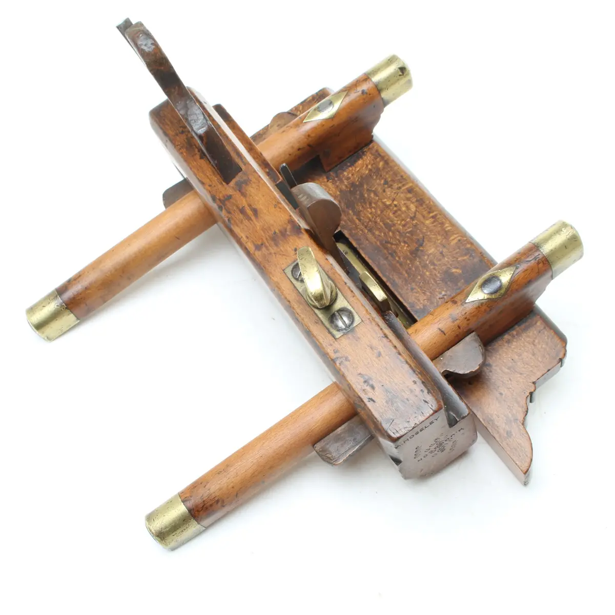 A Moseley Wooden Sash Fillister Plane (Beech) 1