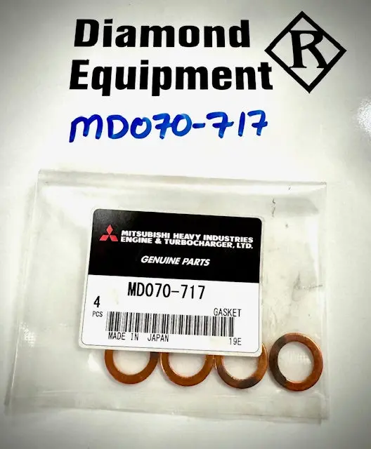 Mahindra / Mitsubishi Nozzle Gasket, Md070717 1