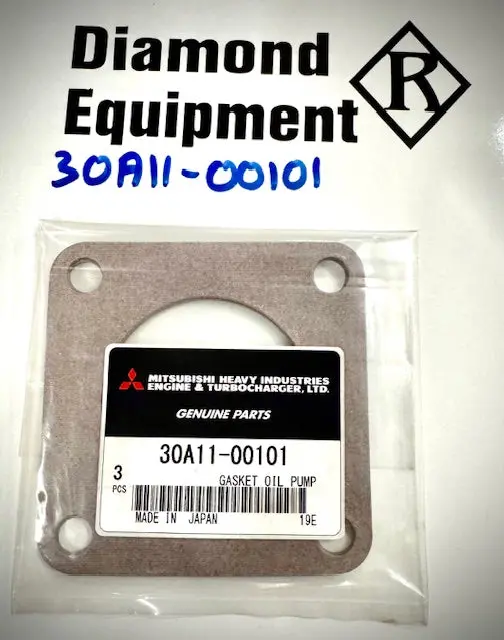 Mahindra / Mitsubishi O/Pump Cover Gasket, 30A1100101 1