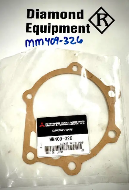 Mahindra / Mitsubishi Water Pump Gasket, Mm409326 1