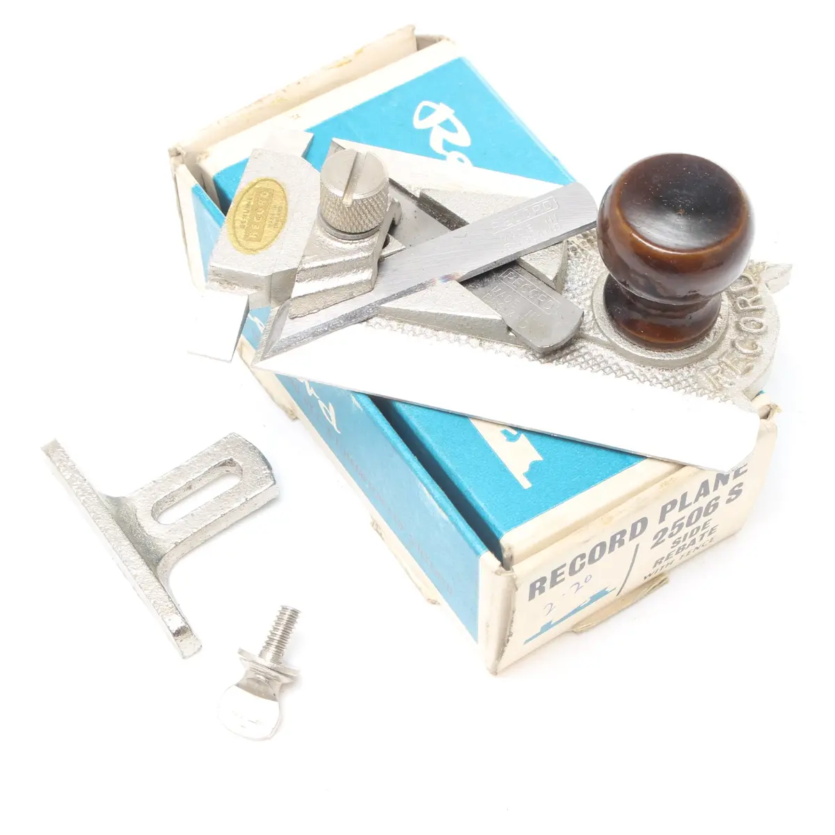 Sold - Record Side Rabbet Plane No. 2506-S (Beech) 1
