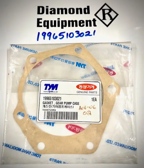 Tym Gear Pump Case Gasket, 19965103021 1