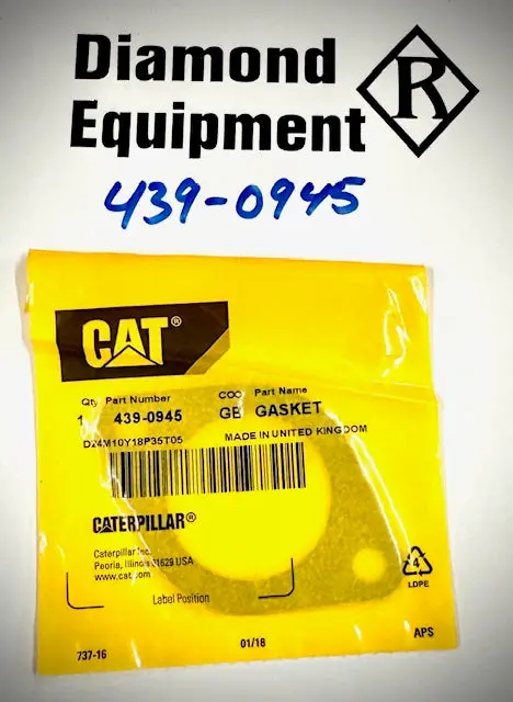 Fabick / Cat Gasket Cover, 439-0945 1