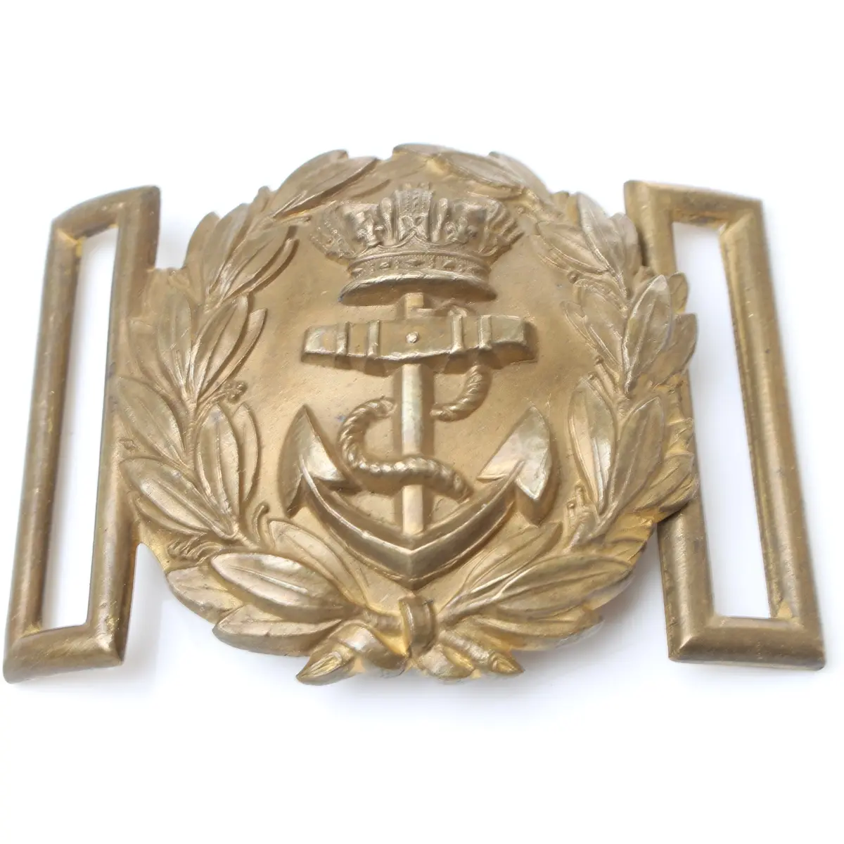 Large Crown Reath Anchor Buckle / Badge 1