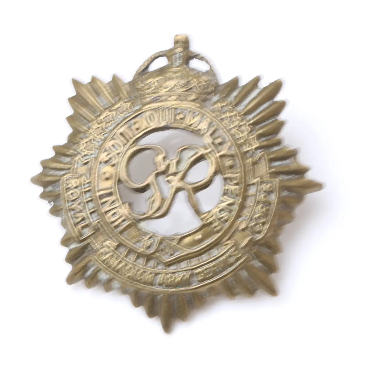 Royal Canadian Army Service Badge 1
