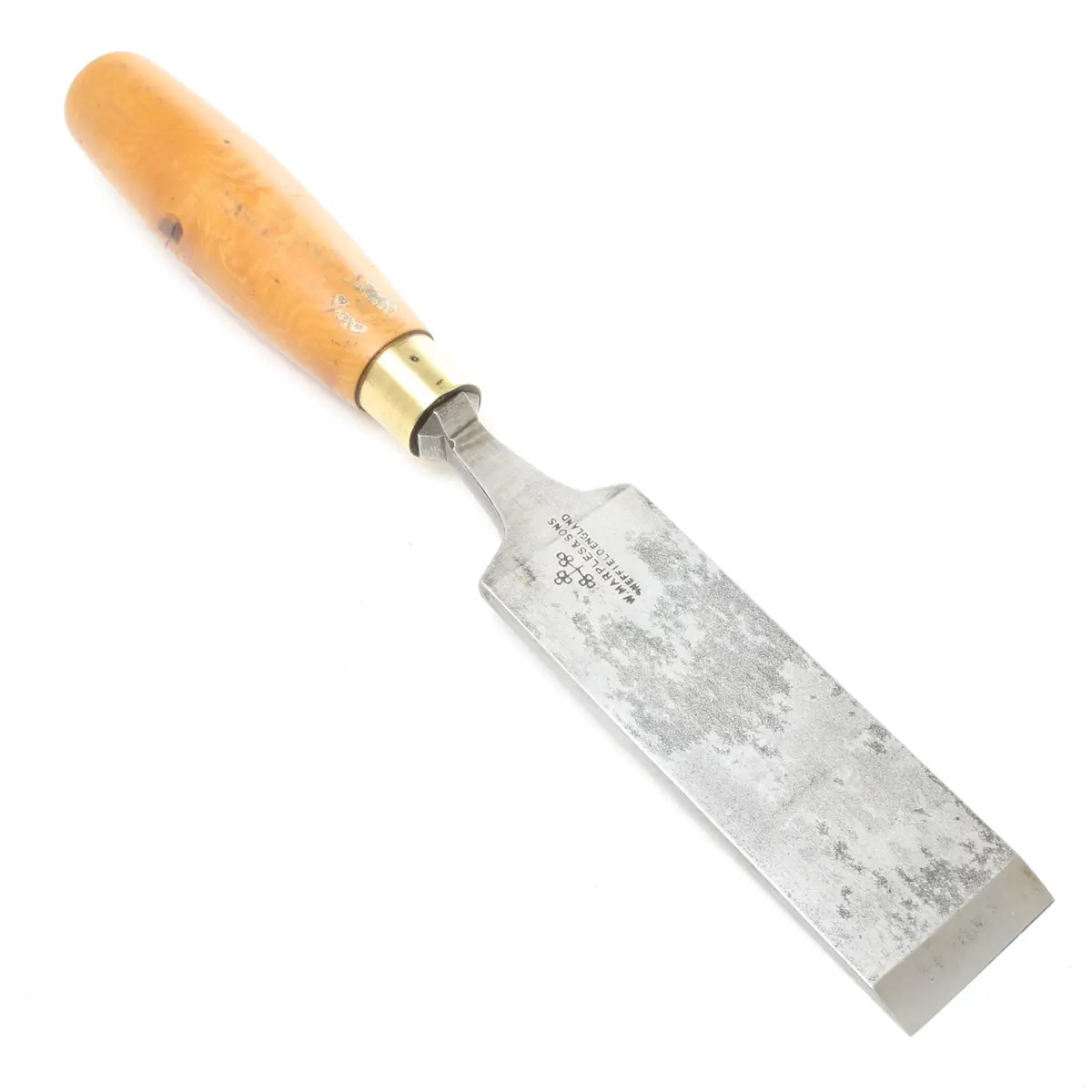 Sold - Old Wide Marples Firmer Chisel - 2" (Boxwood) 1