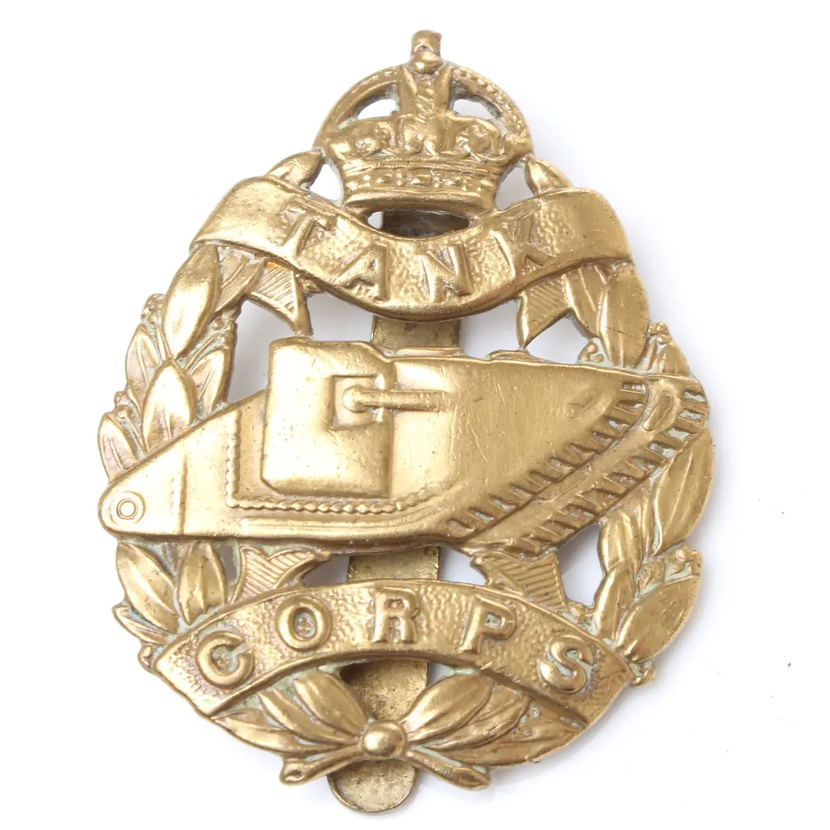 Sold - Lambournes 'Tank Corps' Cap Badge 1