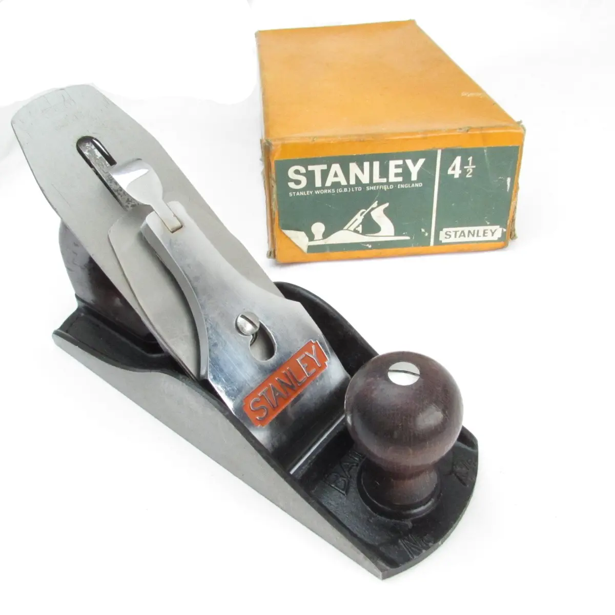 Sold - Stanley Smoothing Plane No. 4 1/2 (Beech) 1