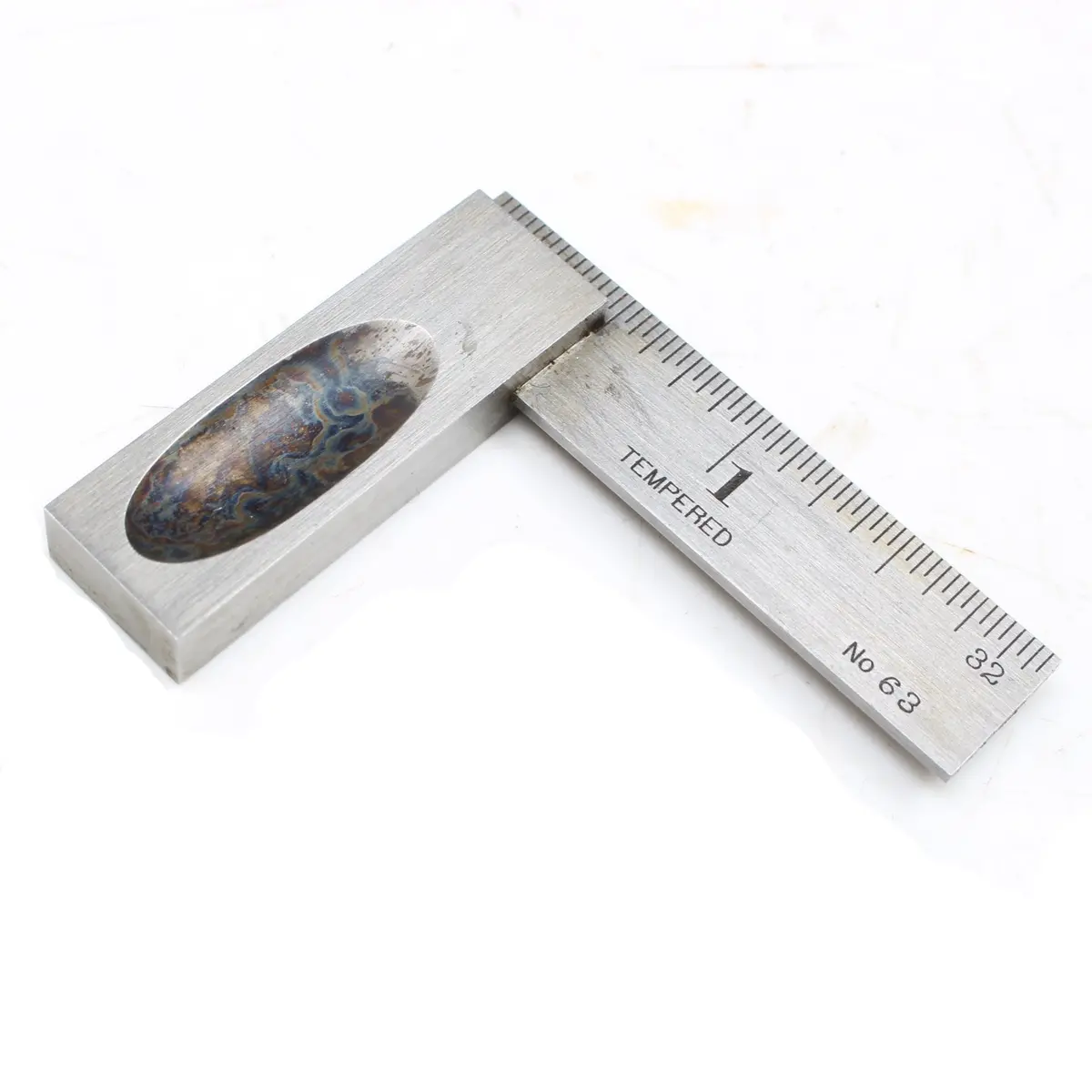 Sold - Tiny Starrett Engineers Square No. 63 - 2" (Usa) 1