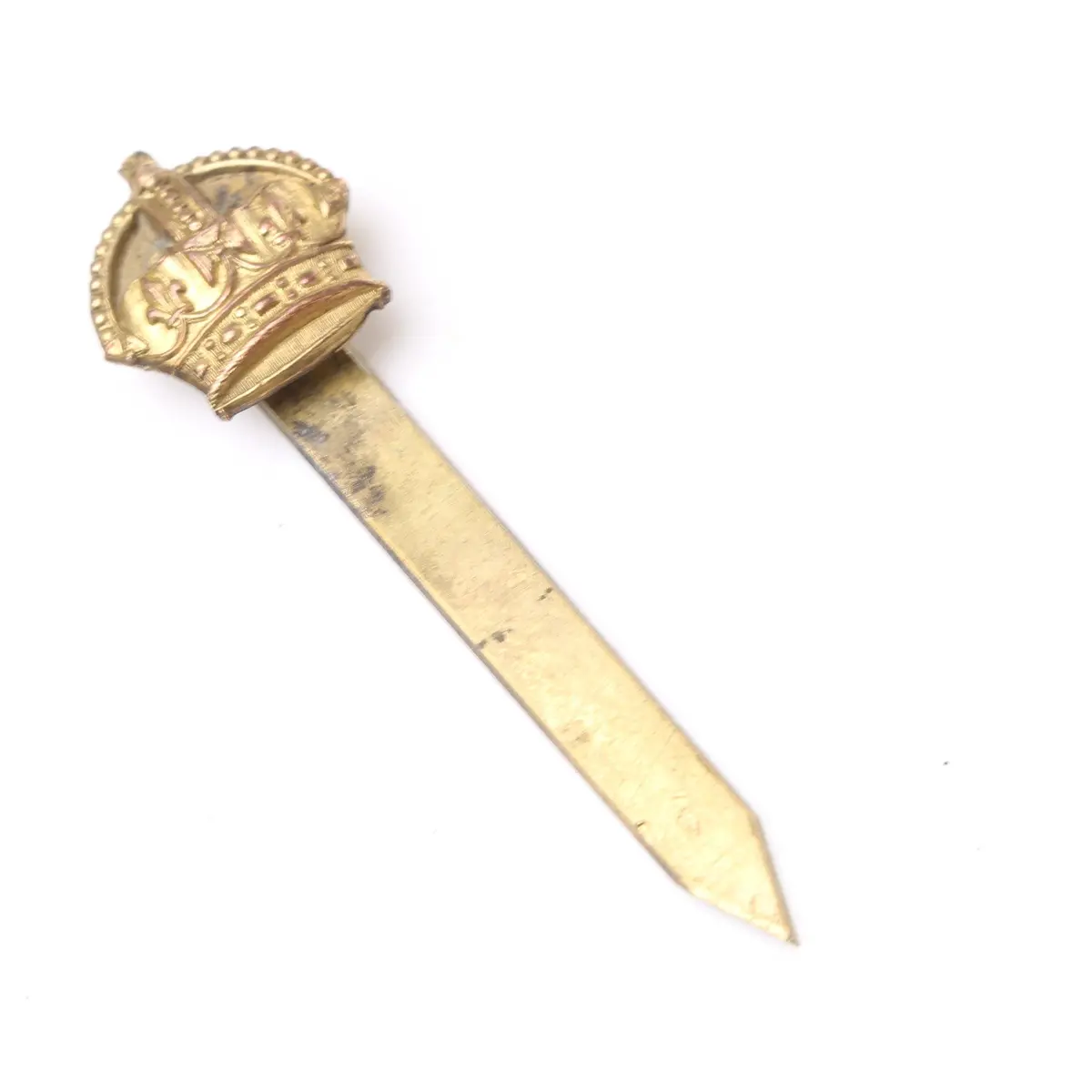 Old Crown Cap Badge 1