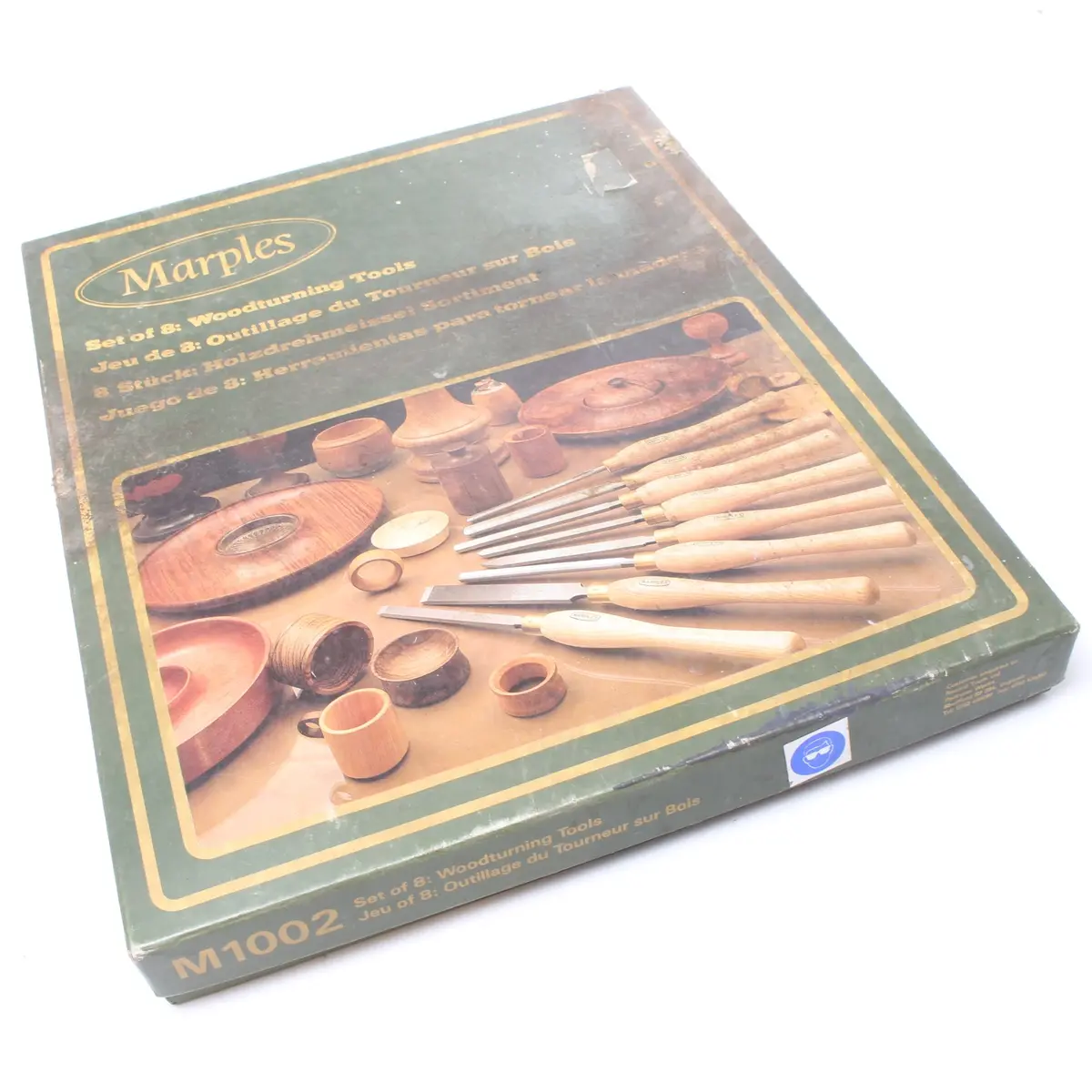 Sold - Marples Woodturning Tools Set - 8 Piece (Beech) 1