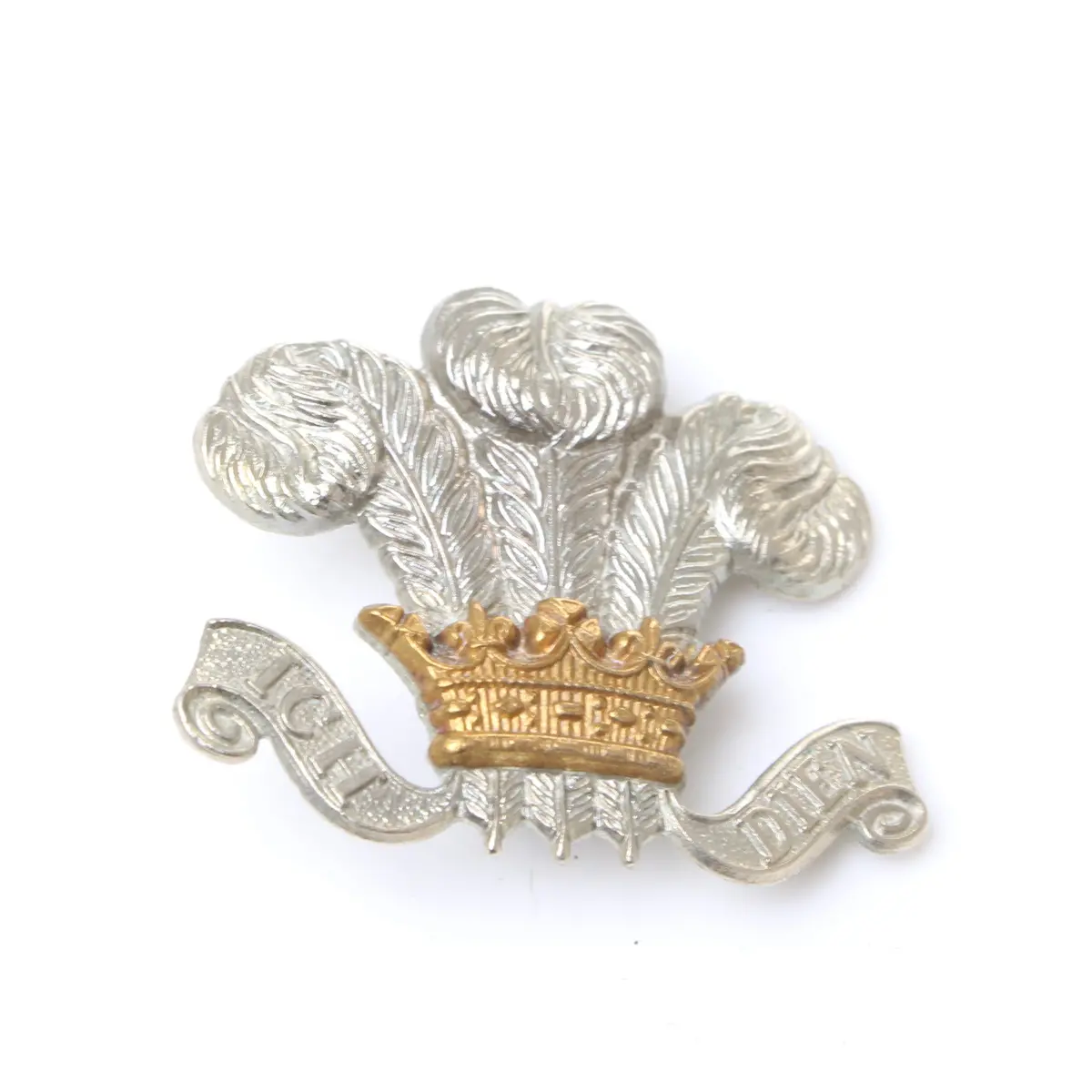 Sold - Ich Dien Cap Badge 1